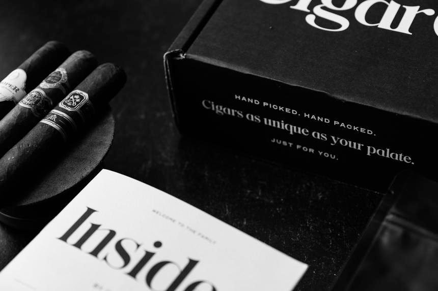 Zigarren in einer Schachtel